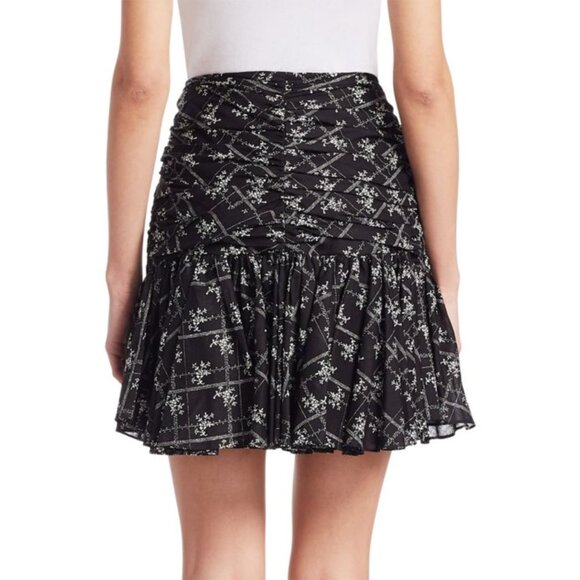 Cinq à Sept Amelia Floral Mini Skirt - Picture 9 of 11